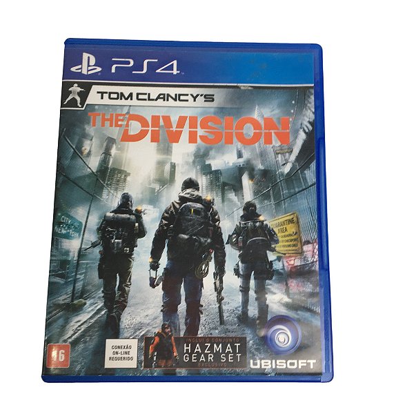 Jogo PS4 Tom Clancy's The Division mÃ­dia fÃ­sica *seminovo