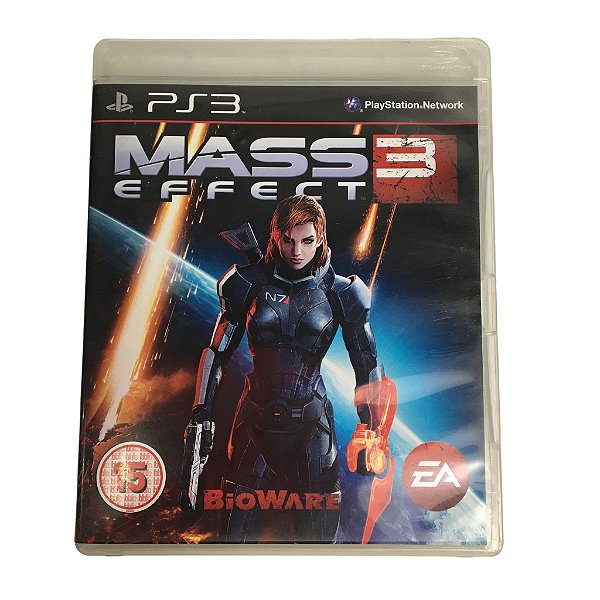 Jogo PS3 Mass Effect 3 mÃ­dia fÃ­sica *seminovo
