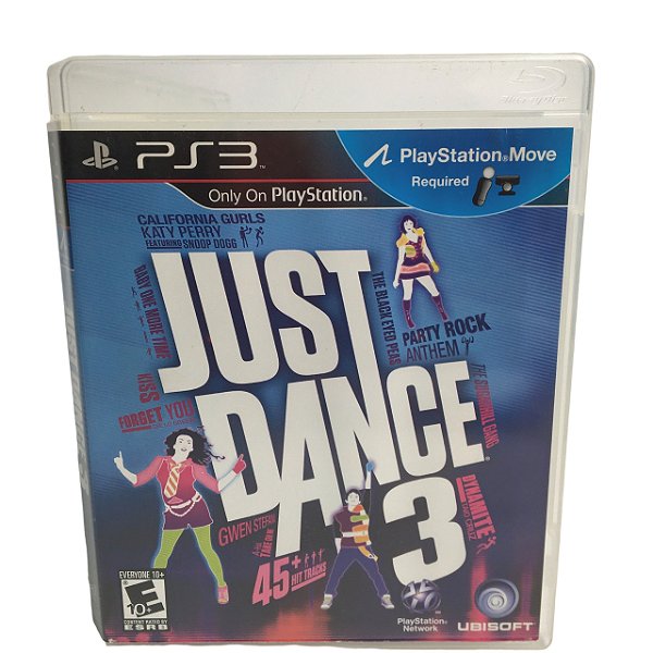 Jogo PS3 Just Dance 3 mÃ­dia fÃ­sica *seminovo