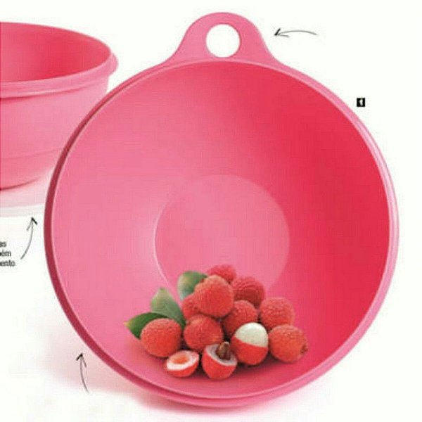 Tupperware Tigela Maxi Criativa 7 8 Litros Rosa Bebe Nossa Casa Tupperware