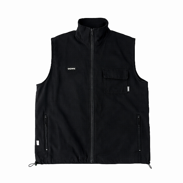 Colete GOPE Vest Preto | Gope Skateboards