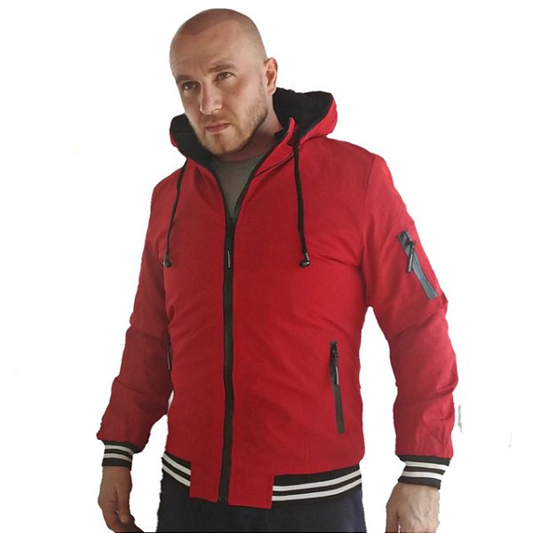 jaqueta masculina dupla face