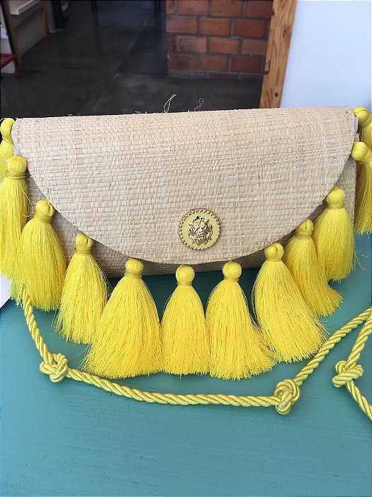 Clutch Tassel King Amarela