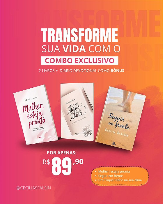 Mulher, esteja pronta + Seguir em frente