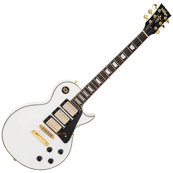 GUITARRA VINTAGE V1003 REISSUED ARCTIC WHITE 3 HUMBUCKER