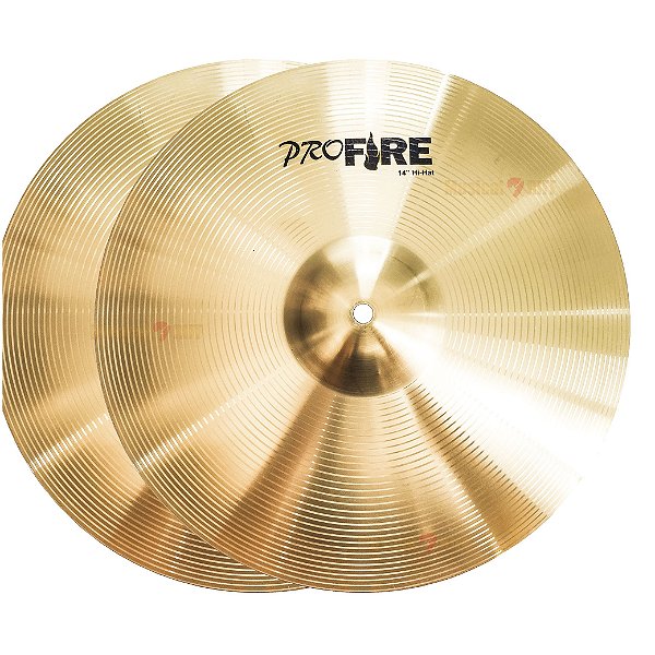PRATO HI HAT 14'' BATERIA PRO FIRE ALLOY