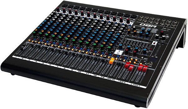 MESA DE SOM 12 CANAIS DBR DM12 USB BT COM INTERFACE