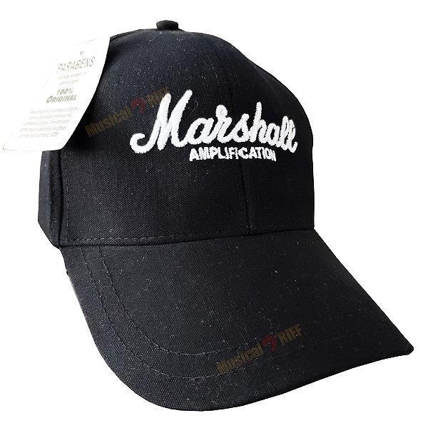 BONE MARSHALL PRETO AJUSTAVEL VELCRO AJUSTAVEL
