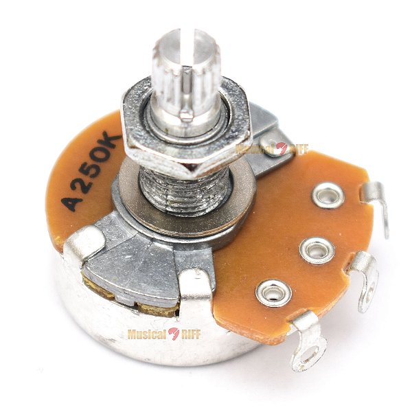 POTENCIOMETRO A250K CUSTOM SOUND LOGARITIMICO CPT 25A