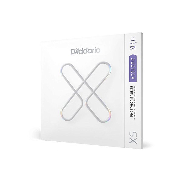 ENCORDOAMENTO 0.11 D'ADDARIO XS PHOSPHOR BRONZE XSAPB1152