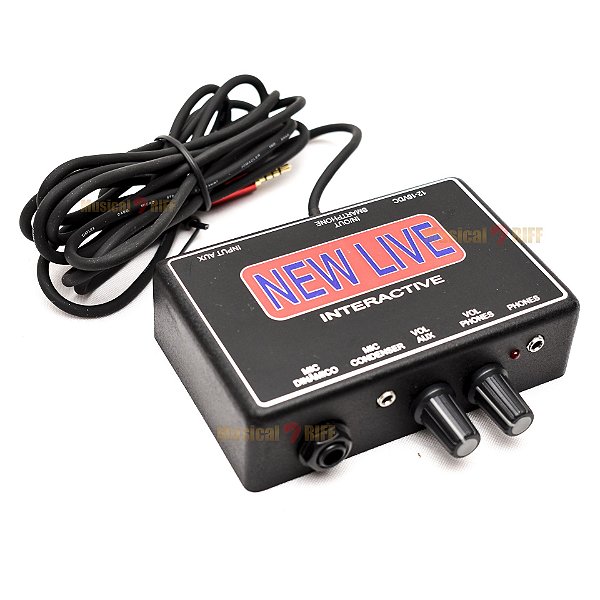 INTERFACE DE AUDIO NEW LIVE INTERACTIVE CELULAR P2