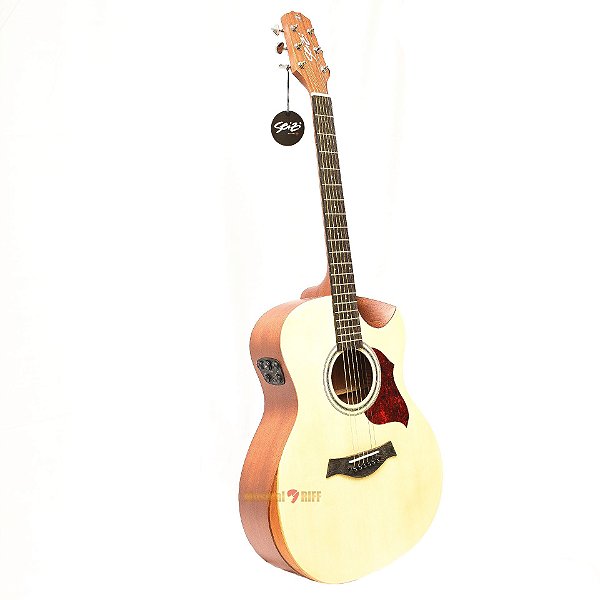 VIOLAO SEIZI MIRAI NAGOYA NATURAL HALF CUTWAY SATIN C EFEITOS