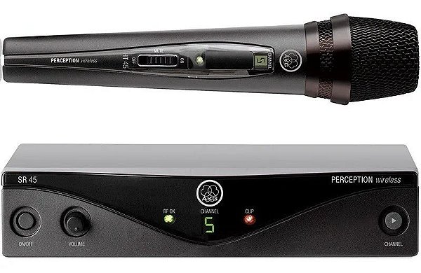 MICROFONE SEM FIO AKG PERCEPTION WIRELESS 45 VOCAL BAND-U2