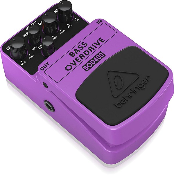 PEDAL PARA CONTRABAIXO BEHRINGER BOD400 OVERDRIVE