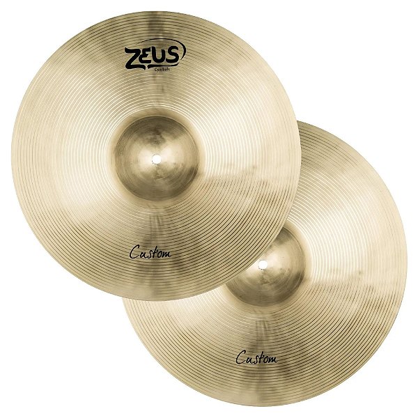 PRATO ZEUS CUSTOM HIHAT 14'' ZCHH14 LIGA BRONZE B20
