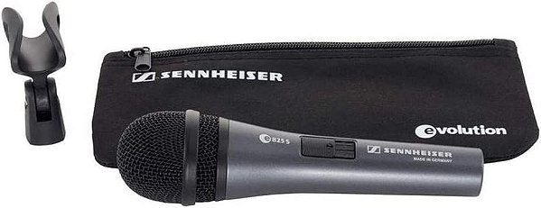 MICROFONE DINAMICO CARDIOIDE SENNHEISER E825S ORIGINAL