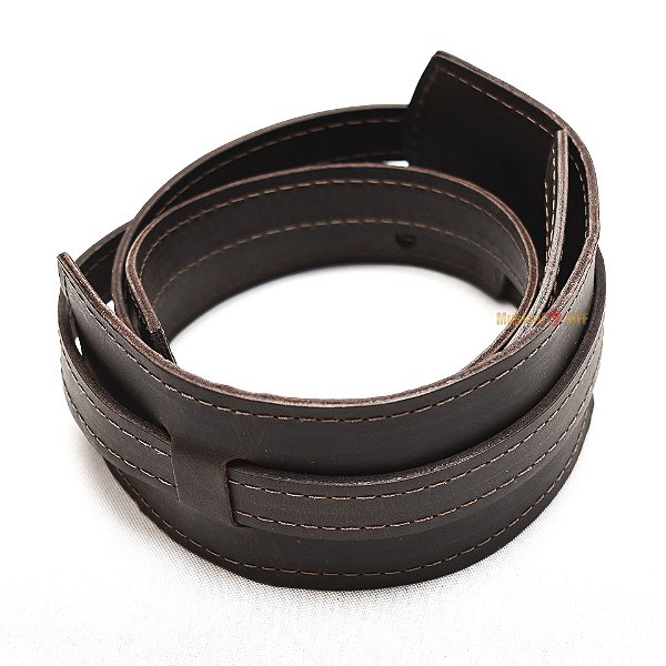 CORREIA GUITARRA SADDLE STRAP DARK BROWN ACID STRAPS