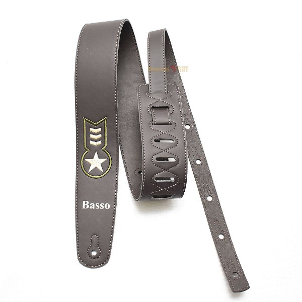 CORREIA BASSO GUITARRA, VIOLÃO,BAIXO VT L MARROM EXERCITO