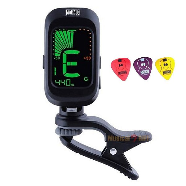 AFINADOR DIGITAL CROMÁTICO MAHALO MZTU2 VIOLAO GUITARRA
