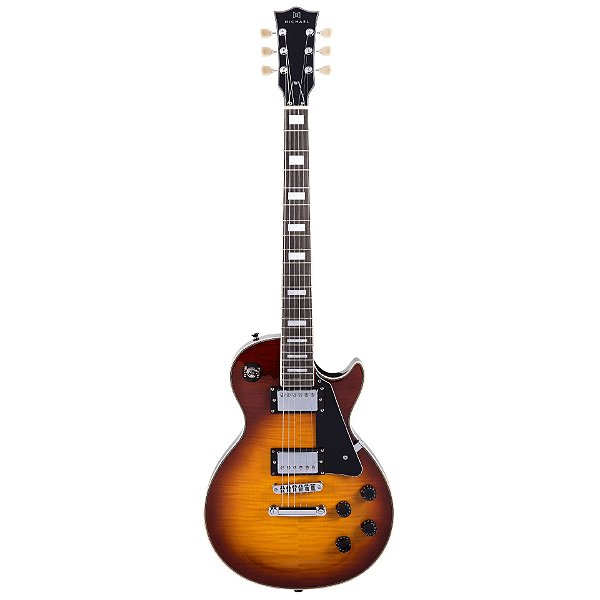 GUITARRA MICHAEL LP STRIKE CUSTOM VINTAGE SUNBURST