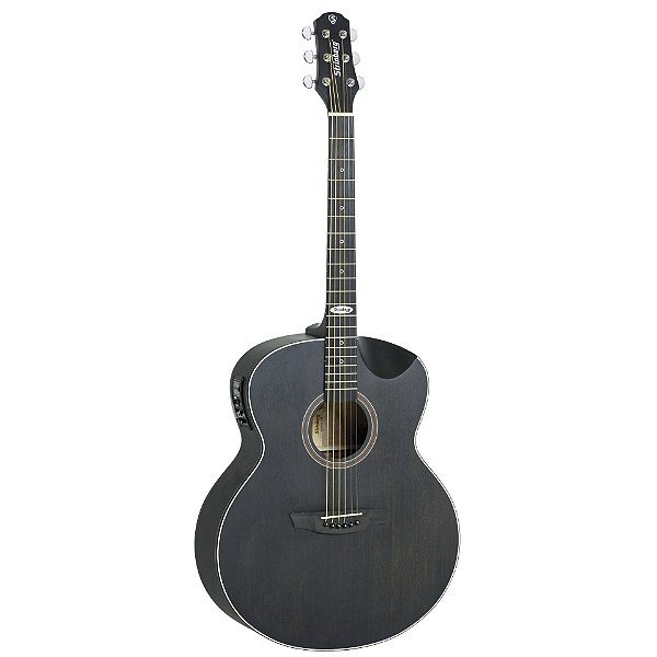 VIOLAO STRINBERG ELETRICO SJ201HC TOS SEMI JUMBO FOSCO