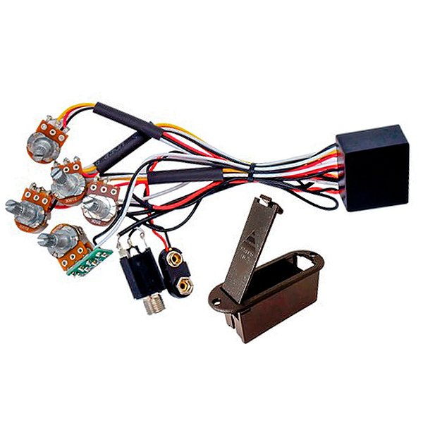 CIRCUITO ATIVO CUSTOM SOUND PARA CONTRABAIXO CCB 9060
