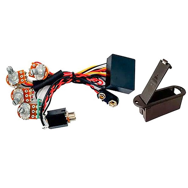 CIRCUITO ATIVO CUSTOM SOUND PARA CONTRABAIXO CCB 9010