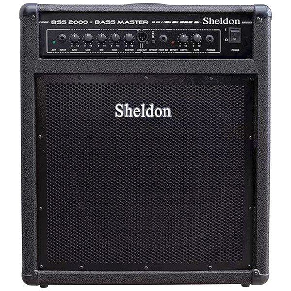 AMPLIFICADOR SHELDON 200W BSS 2000 15' PARA CONTRABAIXO