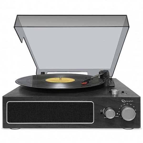 TOCA DISCOS RAVEO STUDIO EBONY COM TOCA-DISCOS PA