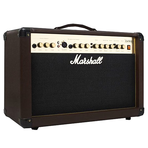 AMPLIFICADOR MARSHALL PARA VIOLAO AS-50D 50W - Musical RIFF - Loja