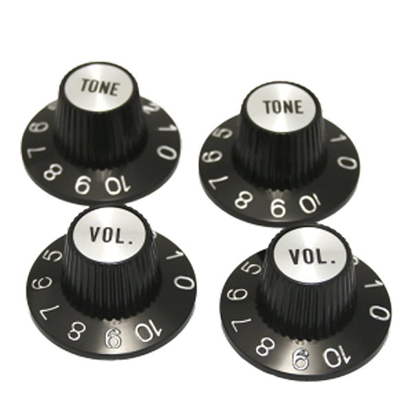 KNOB CUSTOM SOUND WHITCH HAT CKB VOL, VOL, TONE, TONE