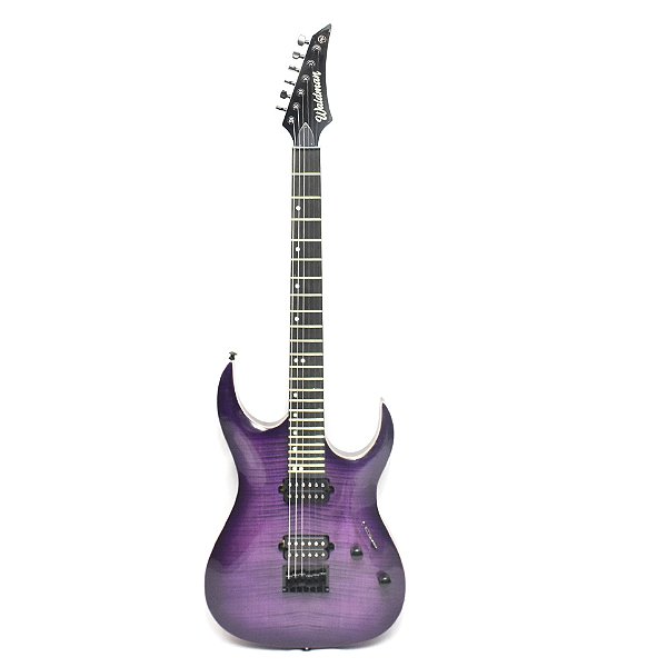 GUITARRA EXTRAVAGANZA WALDMAN WGA 220F PURPLE FLAMED TOP