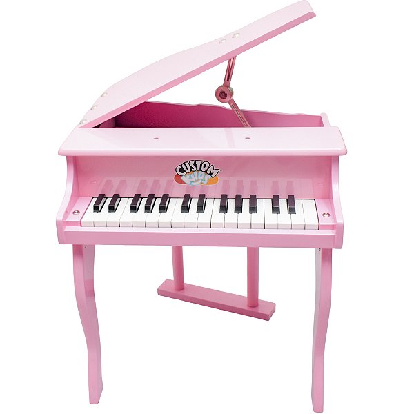 PIANO INFANTIL DE CALDA CUSTOM KIDS CKPI 30 TECLAS ROSA PK