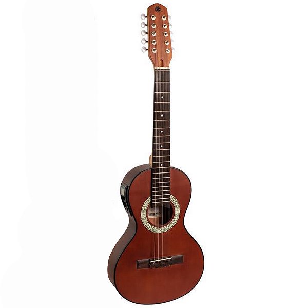 VIOLA ELETROACÚSTICA PONTEIO MARQUES VIL-137 ATIVA CASTANHO FOSCO