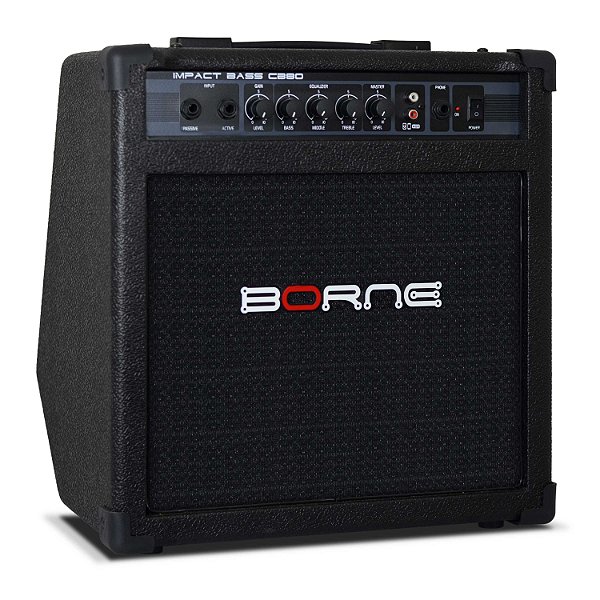 AMPLIFICADOR BORNE IMPACT BASS CB80 PARA CONTRABAIXO DE 30W