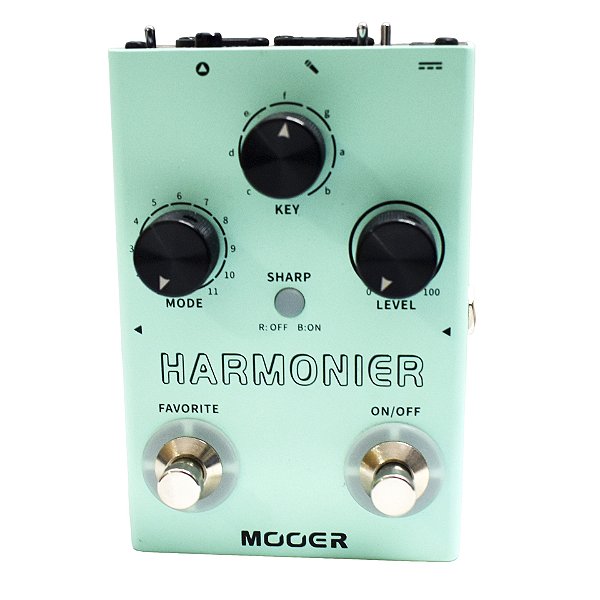 PEDAL  VOZ EFEITO HARMONIZADOR MOOER HARMONIER MVP2 SEMINOVO
