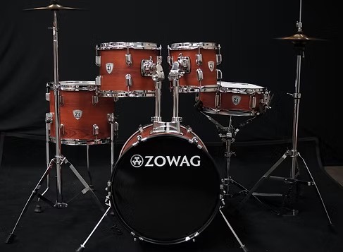 BATERIA ZOWAG COMPLETA JUNIOR BUMBO 16' DARK WOOD Z1