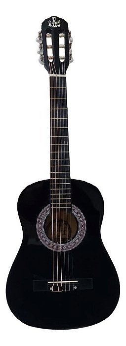 VIOLAO ACUSTICO MYTH KIDS MT34N NYLON PRETO INFANTIL