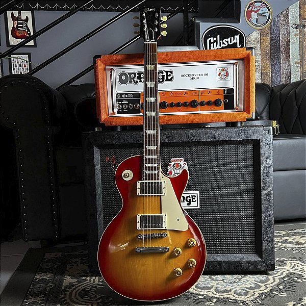 GIBSON R8 LES PAUL 1958 CUSTOM GUITARRA ELETRICA