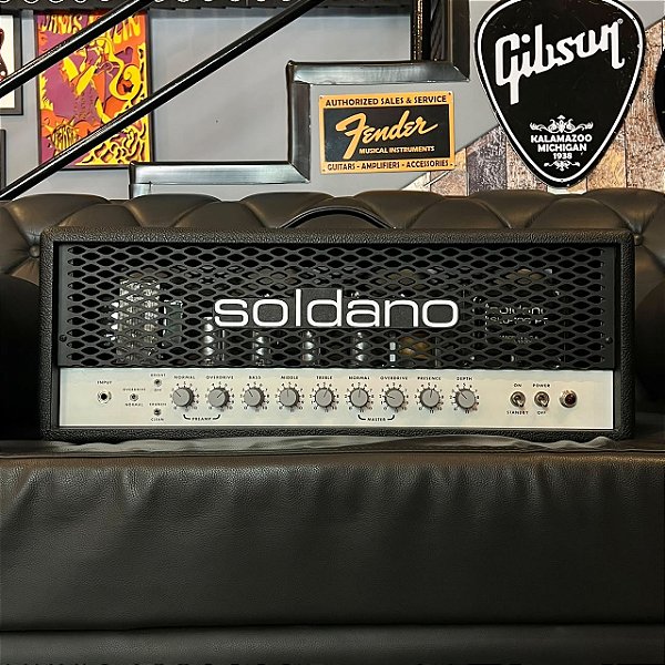 AMPLIFICADOR SOLDANO SLO 100 VALVULADO Ñ MARSHALL FENDER