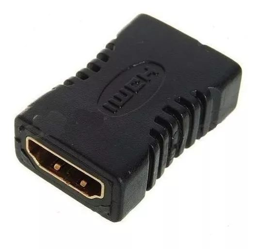 ADAPTADOR HDMI FEMEA X HDMI FEMEA GOLD