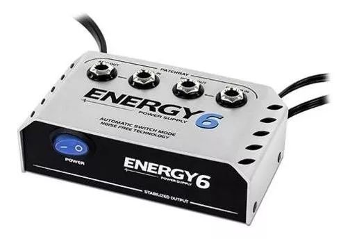 FONTE LANDSCAPE DE ALIMENTAÇÃO ENERGY 6 PEDAIS E PATCHBAY