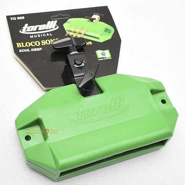 BLOCO SONORO SOUL DEEP GRAVE VERDE TORELLI COM CLAMP