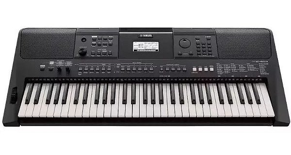 TECLADO YAMAHA PSR E463 COM FONTE 61 TECLAS