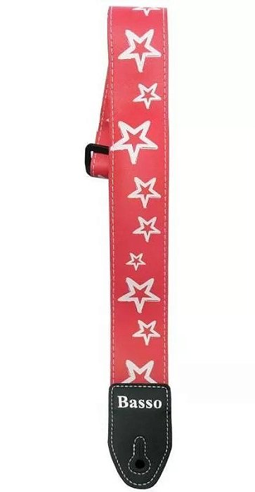 CORREIA BASSO SF 71 ROSA ESTRELAS VIOLÃO GUITARRA