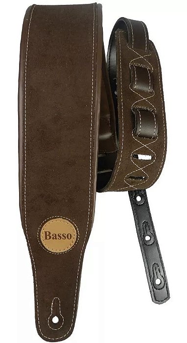 CORREIA BASSO GUITARRA, VIOLÃO, BAIXO FB 02 SUEDE MARROM