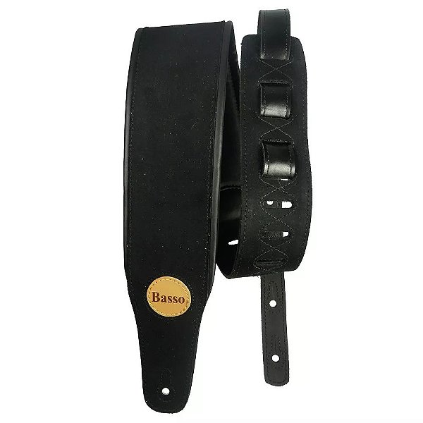 CORREIA BASSO GUITARRA, VIOLÃO, BAIXO FB 01 SUEDE PRETA