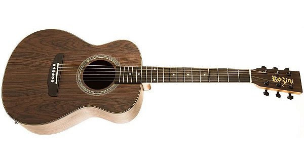 VIOLÃO MINI ROZINI PRESENÇA BRASIL ELETRICO FOSCO