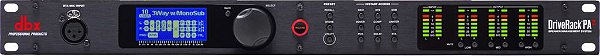 PROCESSADOR DE AUDIO DBX PA2 BY HARMAN 127V DRIVE RACK