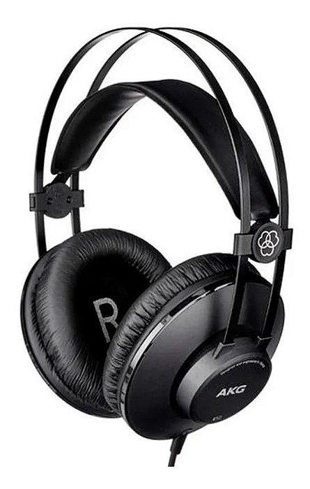 FONE AKG K52 PROFISSIONAL REFERENCIA, RETORNO, CABO P2